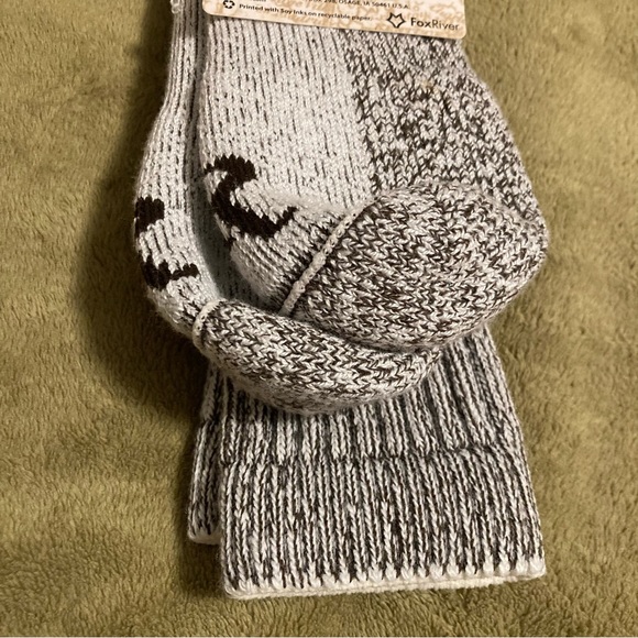 NWT Fox River Heavyweight Warm Climate Outdoor Socks Men's L (#1) - Picture 4 of 9